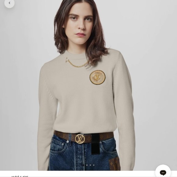 100% Authentic Louis Vuitton Circle Reversible Canvas and Leather Belt 85 - Picture 13 of 13